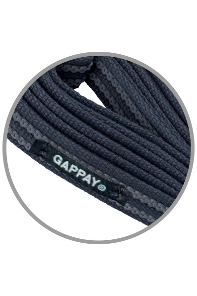 Smycz podgumowana z pętlą, 150 cm, 20 mm