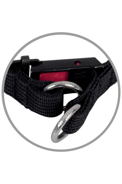 Obroża kolczatka mała, z karabińczykiem (dwa kółka)