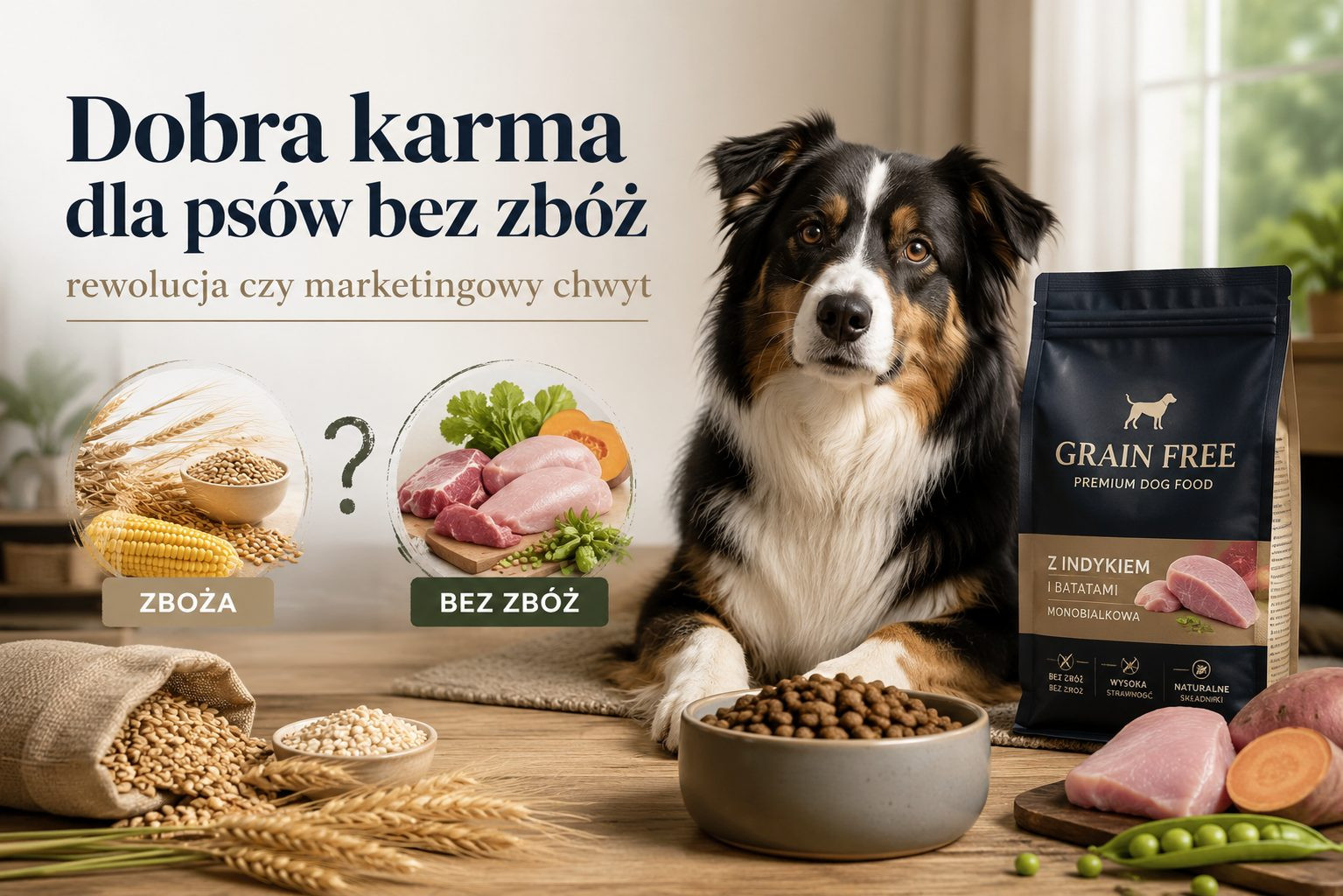 Dobra karma dla psów bez zbóż – rewolucja czy marketingowy chwyt?